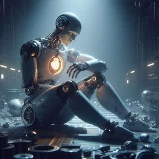 Zarr Was a Sad Android - A Synthetic Being in Exile